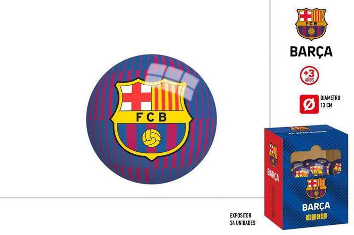 Color Baby Pelota Barcelona 13cm Hinchada