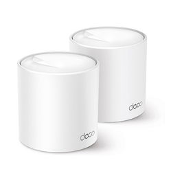 TP-LINK Deco X50 Mesh Wi-Fi System, Sistema de malla para toda la casa, 2-Pack, Blanco