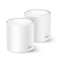 TP-Link Deco X50 (2-Pack) AX3000 Sistema Mesh Wi-Fi 6 para Toda la Casa, Blanco, 574 + 2402 Mbps, Control Parental, 3 Puertos LAN
