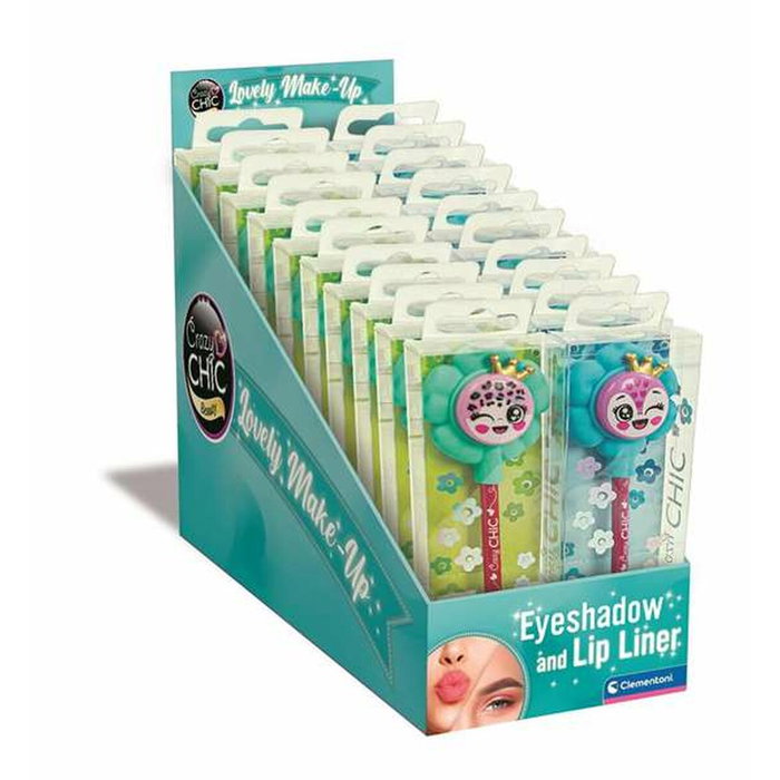Clementoni Sombra de ojos en flor Eyeshadow Pot Flowers & Lip Liner
