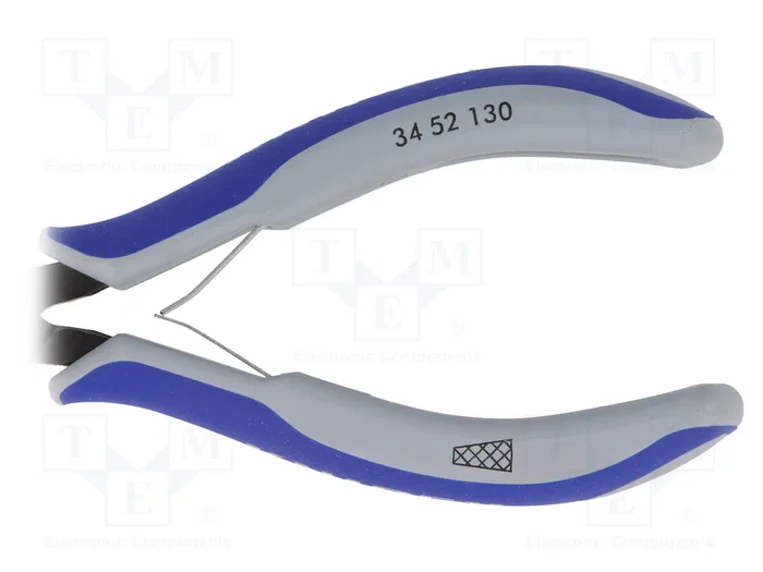 KNIPEX Alicates de punta semiredonda 130 mm