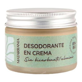 MATARRANIA Desodorante Crema Bio Limón y Tomillo 30 ml - Ecológico, Natural, para Pieles Sensibles, Apto para Veganos