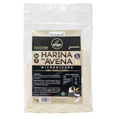 Sport Live Harina Avena Sabor Cookies & Cream 1Kg Sport Live Harina Avena Sabor Cookies & Cream 1Kg