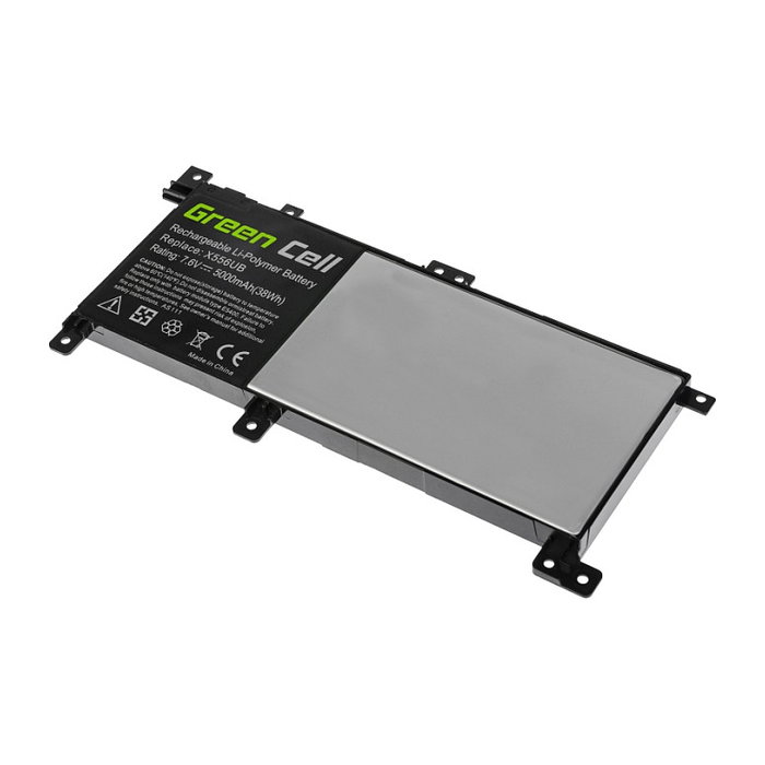 Green Cell Batería para portátil Asus X556U 7.6V 4100mAh