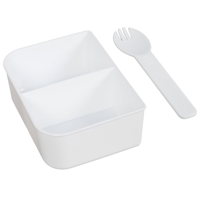 Cook Concept Fiambrera Take Away 3 Compartimentos 1.2L Bicolor con Válvula y Tenedor 2 en 1, Gris/Azul Verdoso, 21x15x7.5 cm Cook Concept Fiambrera Take Away 3 Compartimentos 1.2L Bicolor con Válvula y Tenedor 2 en 1, Gris/Azul Verdoso, 21x15x7.5 cm