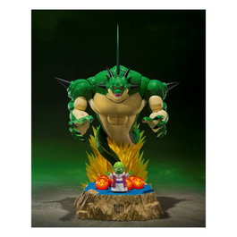 Tamashii Nations SH Figuarts Dragon Ball Z Porunga y Dende - Figura Luminosa con Efectos de Sonido y Luces, Set de Invo