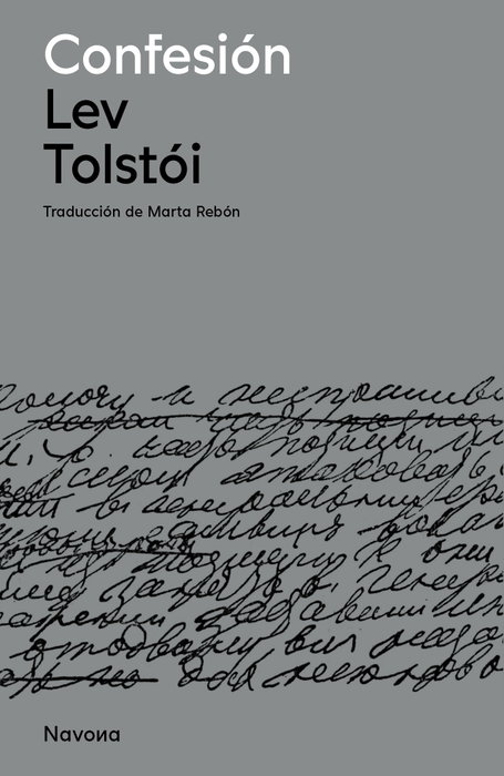 Confesión, Lev Tolstói - NAVONA