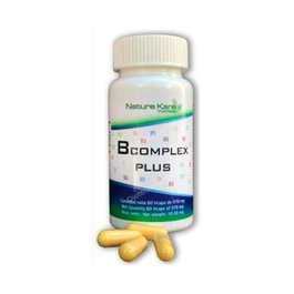 NATURE KARE WELLNESS B Complex Plus 60 Cápsulas - Mantenimiento Cerebral y Sistema Nervioso, Ayuda en Estrés