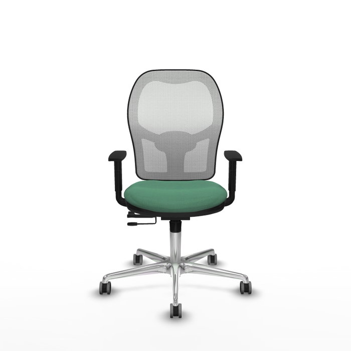 PIQUERAS Y CRESPO Silla de oficina Jorquera Verde esmeralda y Blanco PIQUERAS Y CRESPO Silla de oficina Jorquera Verde esmeralda y Blanco