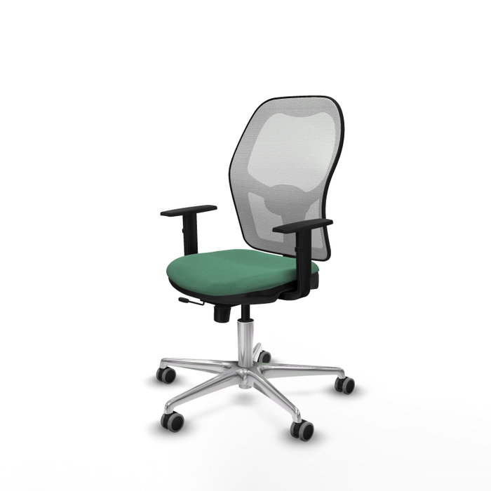 PIQUERAS Y CRESPO Silla de oficina Jorquera Verde esmeralda y Blanco PIQUERAS Y CRESPO Silla de oficina Jorquera Verde esmeralda y Blanco