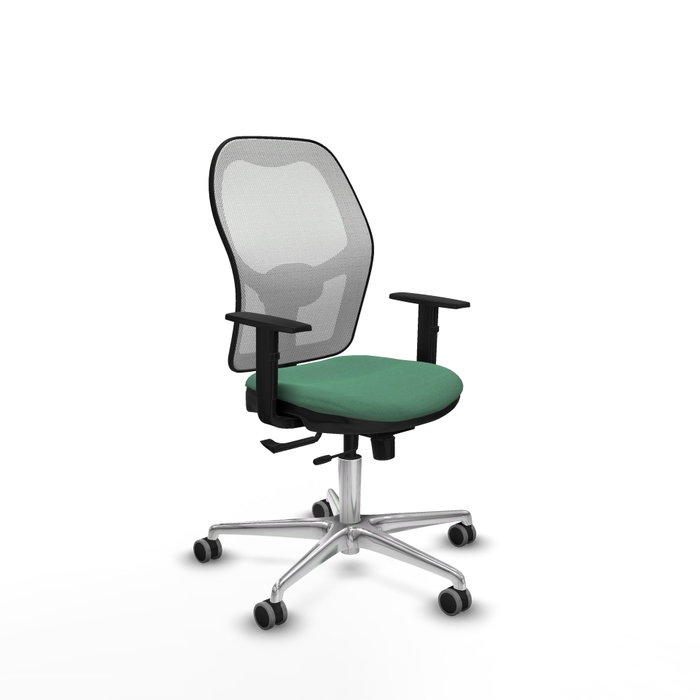 PIQUERAS Y CRESPO Silla de oficina Jorquera Verde esmeralda y Blanco PIQUERAS Y CRESPO Silla de oficina Jorquera Verde esmeralda y Blanco