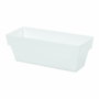 Plastiken Jardinera Limited Blanco 12 x 30 cm