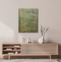 DKD Home Decor Cuadro Lienzo Moderno Pintado a Mano Verde 120x4,5x150 cm