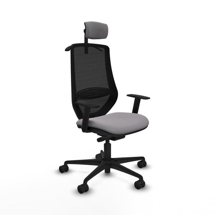 PIQUERAS Y CRESPO Silla de oficina Mardos con mecanismo Sincro/Traslack, Gris y Negro PIQUERAS Y CRESPO Silla de oficina Mardos con mecanismo Sincro/Traslack, Gris y Negro