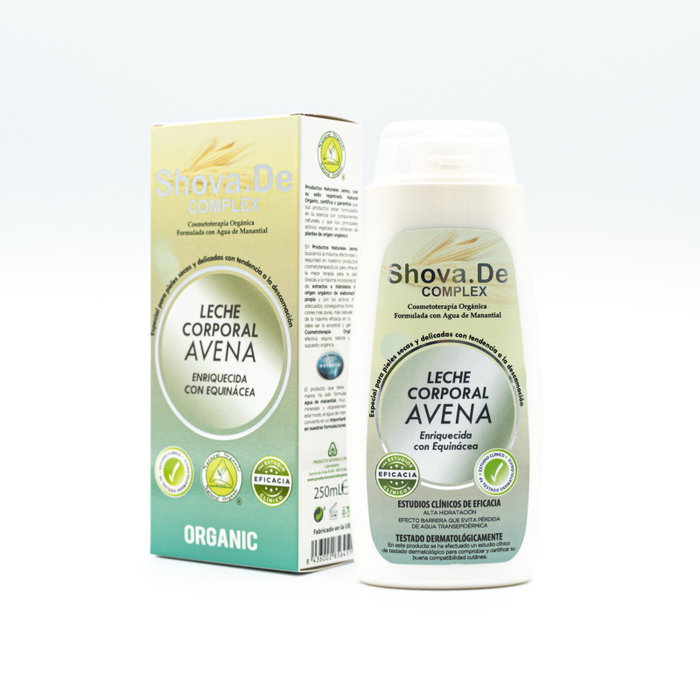 SHOVA.DE Leche Corporal de Avena 250 ml