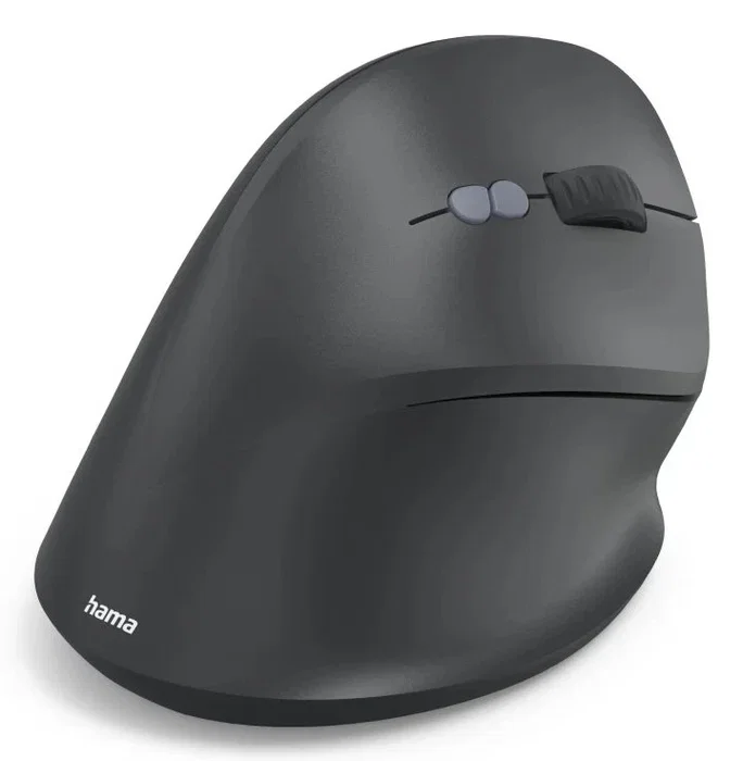 Hama EWM-500R Ratón Vertical Ergonómico Inalámbrico Negro