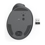 Hama EWM-500R Ratón Inalámbrico Ergonómico 2.4 GHz Nano-USB 7 Botones 1800 DPI Negro