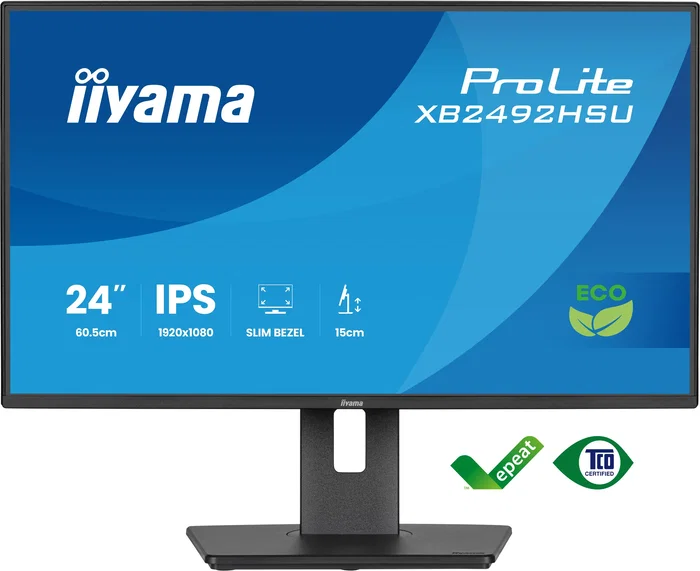 Iiyama ProLite XB2492HSU-B1 Monitor Full HD 24 IPS 120Hz Negro Iiyama ProLite XB2492HSU-B1 Monitor Full HD 24 IPS 120Hz Negro