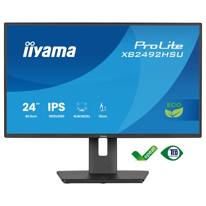 Iiyama ProLite XB2492HSU-B1 Monitor Full HD 24 IPS 120Hz Negro Iiyama ProLite XB2492HSU-B1 Monitor Full HD 24 IPS 120Hz Negro