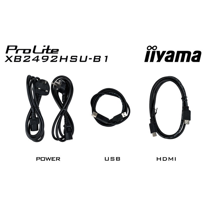 Iiyama ProLite XB2492HSU-B1 Monitor Full HD 24 IPS 120Hz Negro Iiyama ProLite XB2492HSU-B1 Monitor Full HD 24 IPS 120Hz Negro