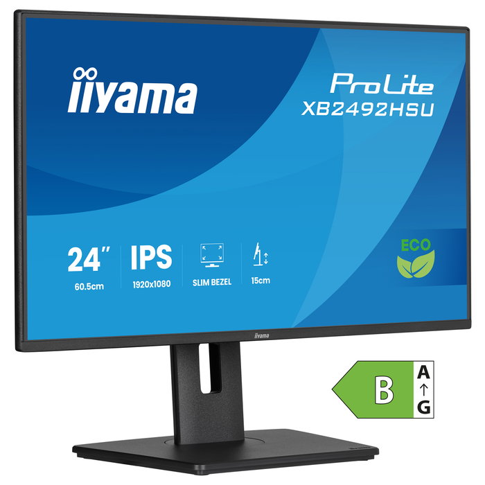 Iiyama ProLite XB2492HSU-B1 Monitor Full HD 24 IPS 120Hz Negro Iiyama ProLite XB2492HSU-B1 Monitor Full HD 24 IPS 120Hz Negro