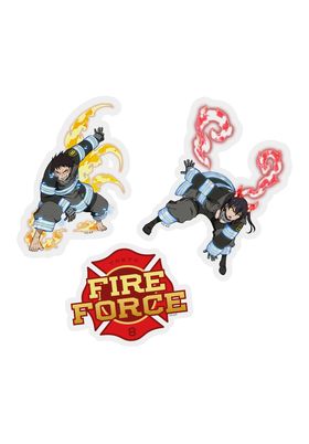 Fire Force Set Pegatinas Fire Force