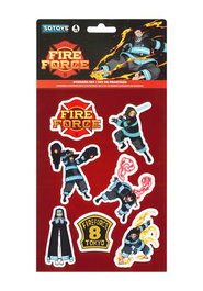 Fire Force Set Pegatinas Fire Force