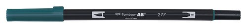 Tombow ABT-277 Rotuladores de Doble Punta Pincel y Fina Verde Oscuro (Set de 6) Tombow ABT-277 Rotuladores de Doble Punta Pincel y Fina Verde Oscuro (Set de 6)