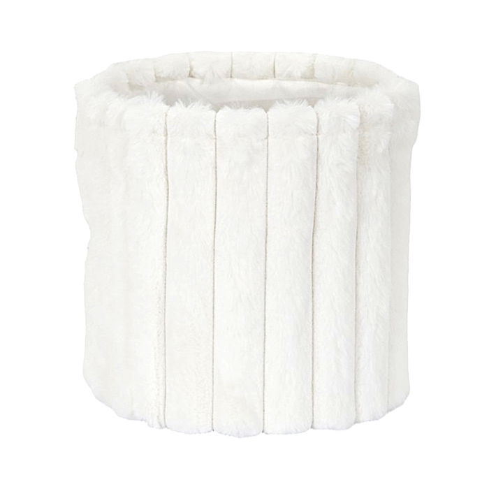 Home Deco Factory Juego de 3 Cestas Efecto Pelo Colección Cocooning Poliester