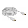 DeLOCK Cable DisplayPort 1.2 4K 60 Hz 7 m Blanco