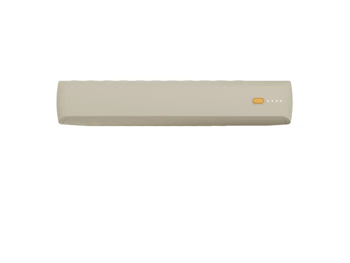Xtorm XG2202 Power Bank Batería Externa 20000 mAh con Carga Rápida 15W, 2 Puertos (USB-A y USB-C), Color Beige, Para Smartphones, Auriculares