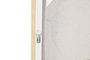 DKD Home Decor Cuadro Lienzo Hojas 3D Set de 2 unidades Beige y Blanco