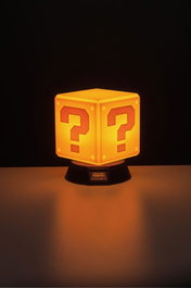 Super Mario lámpara 3D Question Block 10 cm