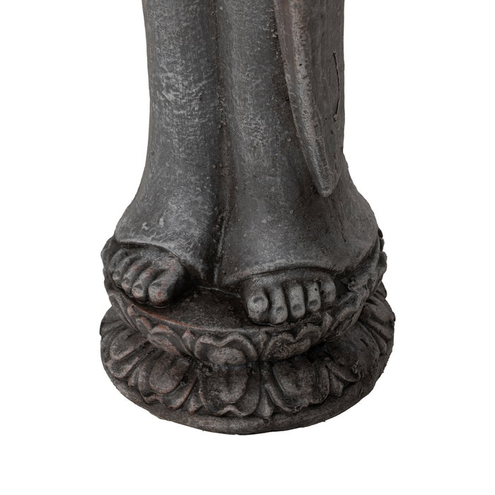 Escultura Buda Fibra de Magnesio 19 X 15 X 58 cm Escultura Buda Fibra de Magnesio 19 X 15 X 58 cm