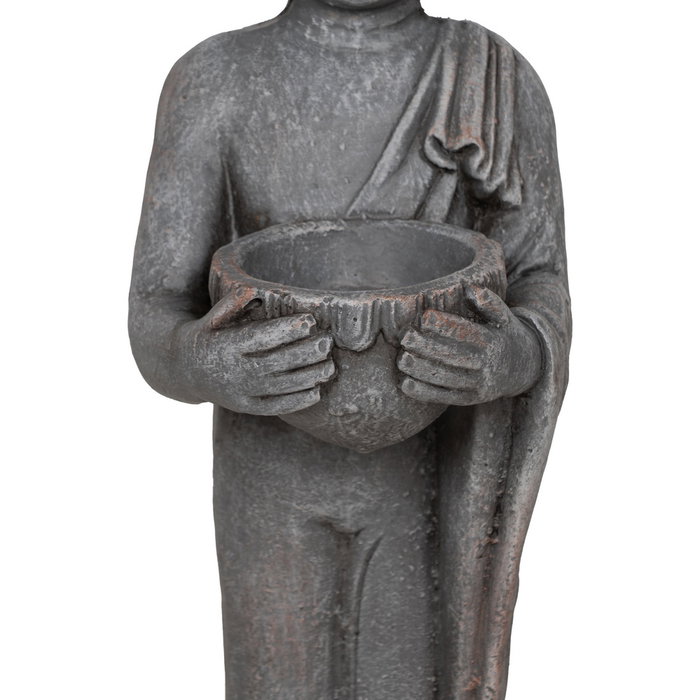 Escultura Buda Fibra de Magnesio 19 X 15 X 58 cm Escultura Buda Fibra de Magnesio 19 X 15 X 58 cm
