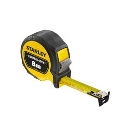 Stanley Flexómetro Control-Lock STHT37232-0 8m x 25mm con Mecanismo de Bloqueo para Mediciones Precisas y Durabilidad Profesional