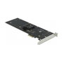 DeLOCK 90433 Tarjeta de expansión PCI Express x2 con 4 puertos SATA para RAID