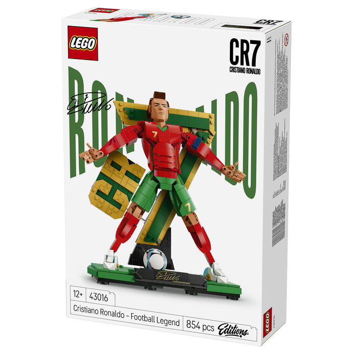 LEGO Editions Cristiano Ronaldo: Leyenda del Fútbol 43016