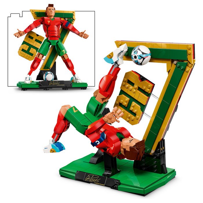LEGO Editions Cristiano Ronaldo: Leyenda del Fútbol 43016
