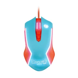 FR-TEC Blade Gaming Ratón Gaming Dragon Ball Super Temático Goku, RGB, 8000 DPI, 6 Niveles, Cable Trenzado 1.8m, Ergonómico para Mano Derecha, PC/PS5/Xbox Series X|S