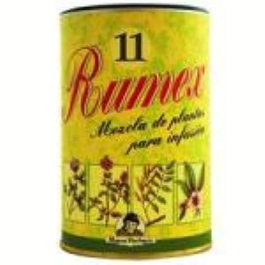 ARTESANIA Rumex 11 Infusión Sedante Natural - Bote 70g con Azahar, Hipericón, Melisa y Pasiflora - Mezcla de Plantas para Té Relajante