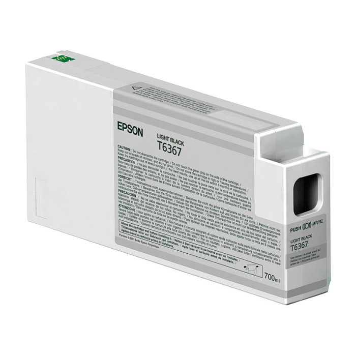 Epson Cartucho de tinta UltraChrome HDR Negro claro 700 ml T636700