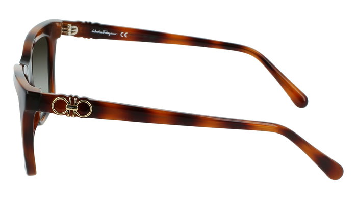 Ferragamo SF1027S-214 Gafas de sol marrón