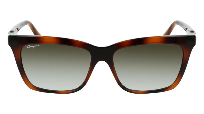 Ferragamo SF1027S-214 Gafas de sol marrón