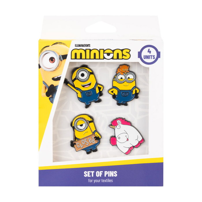 Grupo Erik Set de 4 pins Minions