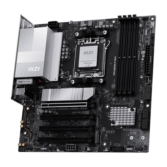 MSI PRO B850M-P WIFI Micro ATX AMD B850 DDR5 MSI PRO B850M-P WIFI Micro ATX AMD B850 DDR5
