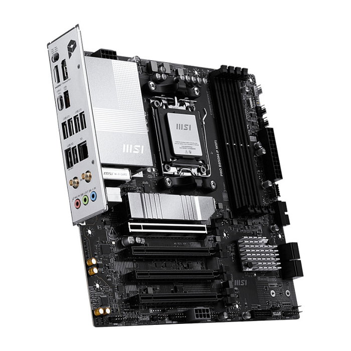 MSI PRO B850M-P WIFI Micro ATX AMD B850 DDR5 MSI PRO B850M-P WIFI Micro ATX AMD B850 DDR5