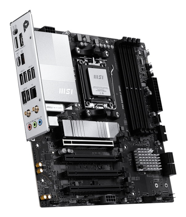 MSI PRO B850M-P WIFI Micro ATX AMD B850 DDR5 MSI PRO B850M-P WIFI Micro ATX AMD B850 DDR5