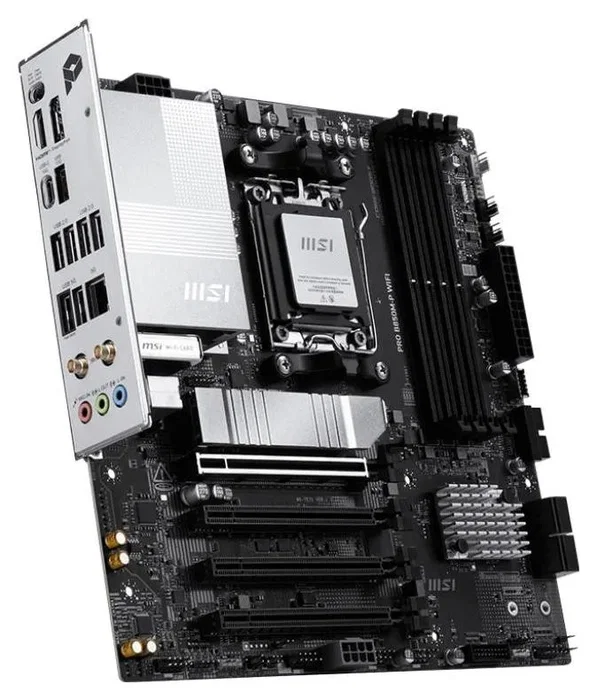 MSI PRO B850M-P WIFI Micro ATX AMD B850 DDR5 MSI PRO B850M-P WIFI Micro ATX AMD B850 DDR5