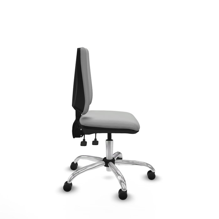 PIQUERAS Y CRESPO Silla de oficina Elche Gris claro sin brazos PIQUERAS Y CRESPO Silla de oficina Elche Gris claro sin brazos